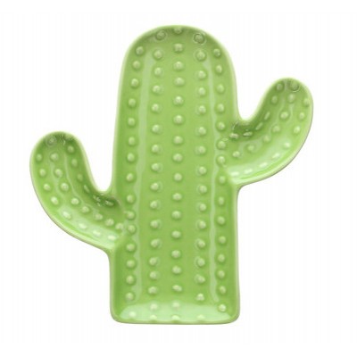 Сервировочная тарелка Cactus Light Relief Pachy 20х19х2 см